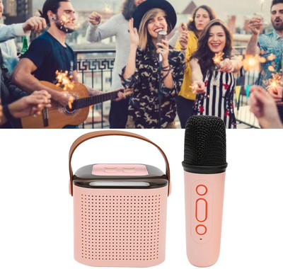 KomalSG Kids Wireless Speaker, Lightweight Durable RGB Speaker 16 Light Beads Support(Multicolor)