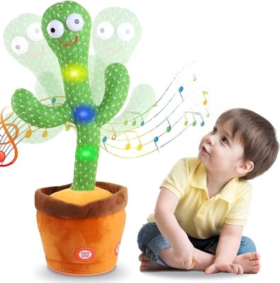 SANGU BRAND Speaking Cactus Toy for Kids - Interactive Dancing Cactus Toy for Babies.(Multicolor)