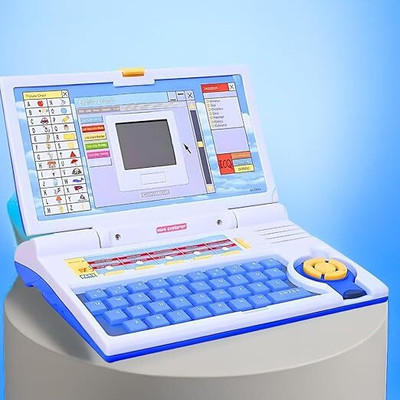 Nickspool Educational Computer Laptop Toy for Kids with Mouse |Toys for 2 - 5 Years(Multicolor)