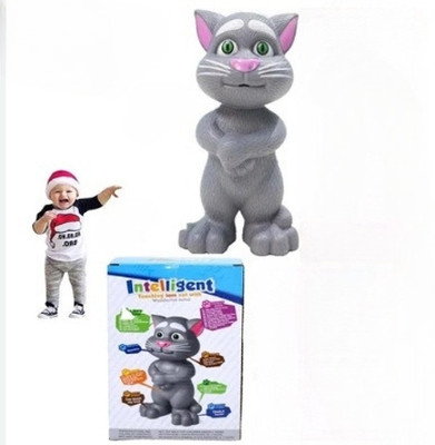 HornFlow Talking Tom Cat Smart Electronic (IND*85241)Pet Talking Toy Cat(Black)
