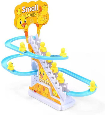 Xcillince Toys Presents-electric duck slide toy for kids funny duck toy for kids(Yellow)