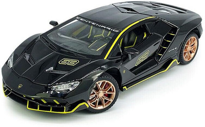 Nishadcreations Lamborghini Centenario LP770-4 1:32 Scale Diecast Alloy Model Car(Black)
