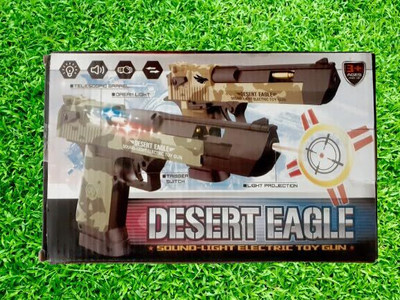 Tinywonders Light & Sound Police Army Style Pistol Gun Toy with Moving Top Loader(Multicolor)