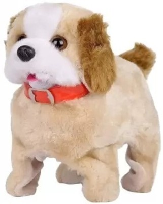 NKPR Fantastic Dog Jumping Walking & Barking Puppy Toy Best Gift For Kids 333(Yellow)