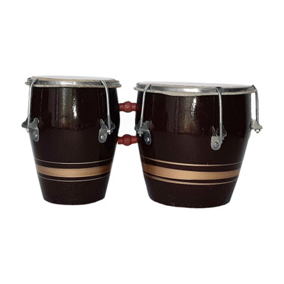 RAM musical Brown Two Set Drum For Babys(Brown)