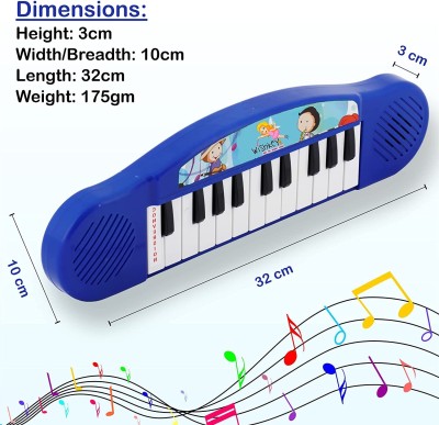 Kidsaholic c Electronic Organ Piano Musical Instrument, Portable Keyboard , Musical Toy(Multicolor)