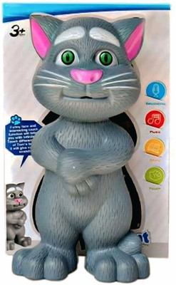 JOUJOU Talking Tom Cat Toys / Talking Toy With Stories,Touch Function & Voice Features(Multicolor)