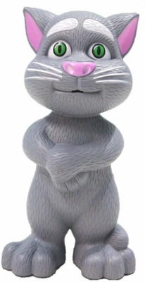 MON N MOL Talking Tom Cat with Touch Recording Story(Grey)