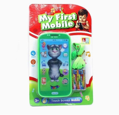 DIGIDEAL My First Touch Screen Mobile with Light and Sound (tom cat(Green)