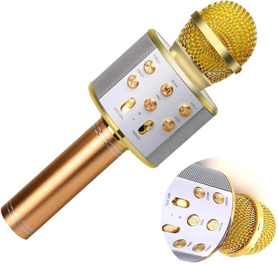 Seraphic 2 in 1 Portable Bluetooth Karaoke Mic with Speaker and Advance Features Microphone