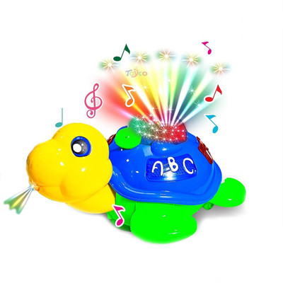 vworld Bump and go toy for kids turtle toy for kids(Multicolor)