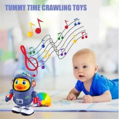 Tenmar Interactive Dancing Space Duck (Multicolor)(Blue, Yellow)