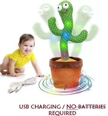 Onshhm Talking Cactus(Multicolor)
