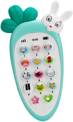 Mayne Rabbit Phone Smart Phone Cordless Feature Mobile Phone Toys for Kids(Multicolor)