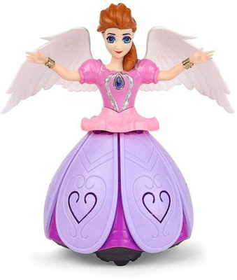 BBG FK_Beautiful Angel Girl With Beautiful Music & Projection Light(Multicolor)