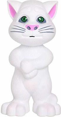 Bal samrat Intelligent Talking Tom Cat (White)(White)