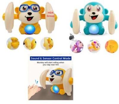 hda group Crawling Monkey Pack of 1 Multicolour(Multicolor)