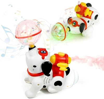 Braintastic Dancing Dog Musical Toy for Toddlers Walking Toy(Multicolor)