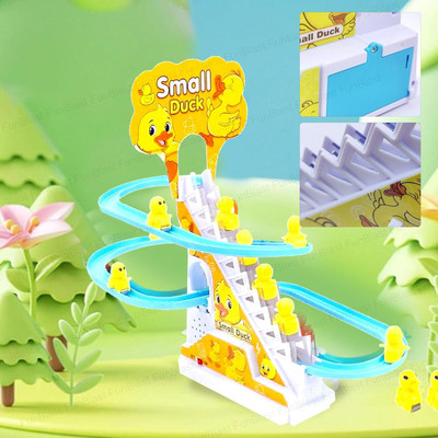 DREAM CHOICE Duck Track Engaging Climbing Toy with Lights & Music toys for kids(Multicolor)