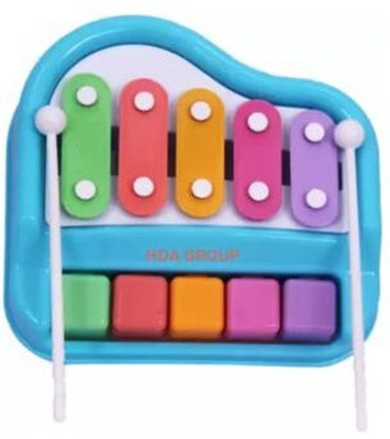 hda group Xylophone 2 In 1 Pack of 4 (5 key)(Multicolor)