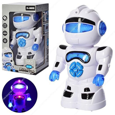 Bazaar Intelligent Dancing Robot Learning Machine Dancing Toy Lights Music 3D Lights(Multicolor)