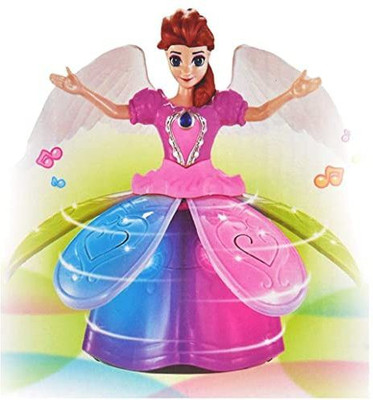 UnityEcom UnityEcomPrincessMusical360Degree Rotating Flashing Lights with Music Sound Toy(Pink)