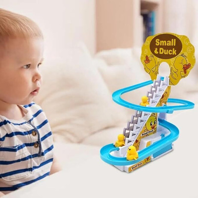 DREAM CHOICE Duck Track Toy Affordable and Interactive Toy with Lights & Music toys for kids(Multicolor)