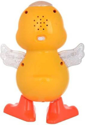 Mahi Zone Dancing Duck with Music Flashing Lights and Real Dancing Action_229M(Yellow)