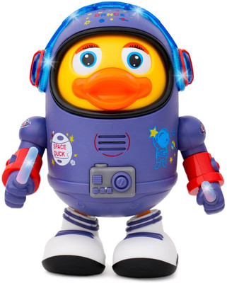 AR KIDS TOYS Dancing Space Duck Toy with Vibrant Light Effect & Musial Sound Toy For Kids(Multicolor)