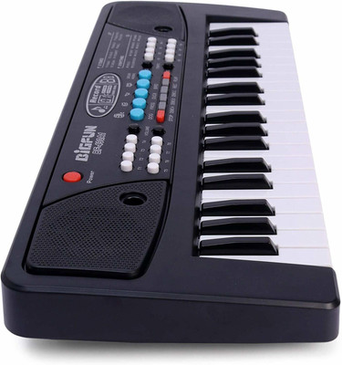 Toyvala Bigfun 37 Keys Kids Piano Keyboard | Piano For Kids With Microphone431(Black)