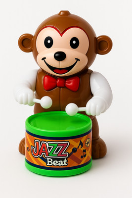 as enterprise Dancing Monkey Musical Toy for Kids Baby Moving And Dancing Monkey Tumble Toy(Multicolor)