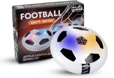 R Singh Enterprises Football Indoor Floating Hoverball Soccer Battery Powered Hover(Multicolor)