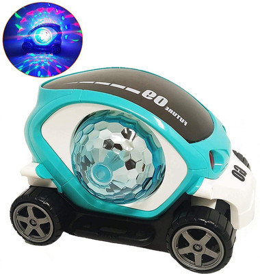 Kid Kraze Future 09 Musical Stunt CarRotate360° with Flashing & Music_203(Multicolor)