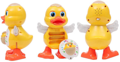 SNM97 Dancing Duck with Music Flashing Lights and Real Dancing Action_175(Yellow)