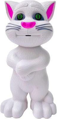 GOSHOPPE ENTERPRISES Repeating Words Talking Tom Cat Toy for Kids(Multicolor)