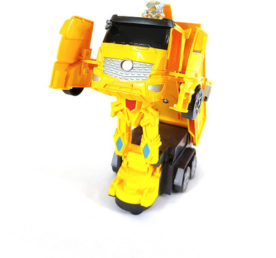 RAINBOW RIDERS Transformers Engineering Deformation Robot Dumper Truck With Light and Music 3+(Multicolor)