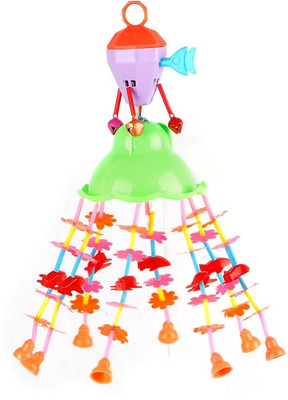 PRV TOYS Merry go Round for Infants.Toy (Jhoomer) Soothing Sound with Drummer.Toys,Rattle Rattle(Multicolor)