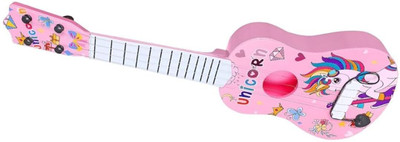 K.D Tinytots New 4 String Acoustic Décor Guitar Children's Educational Music(Multicolor)