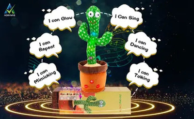 BROTTON BTN DANCING CACTUS GREEN LL37(Green)