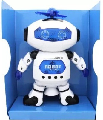 RSA enterprises Dancing Robot with 3D Lights and Music(Multicolor)