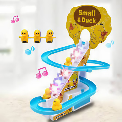 DREAM CHOICE Small Duck Track Interesting Toy with Lights & Music toys for kids(Multicolor)