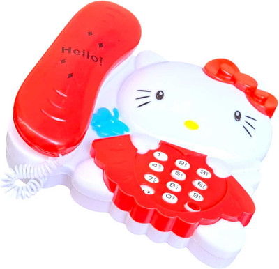JniL Toys Musical Toys Children's Phone Toy(Red)