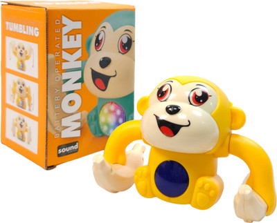 URBAN TOTS Monkey Toy(Yellow)