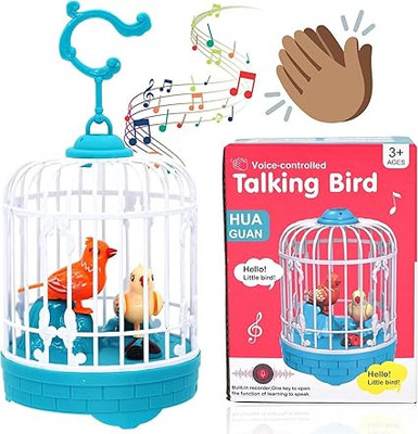 Tarak Talking Bird Toy for Kids | Interactive Toy & Repeat What You Said, Gift toys(Multicolor)