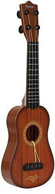 Rjshop 4 string decor guitar children's musical instrument educational toy(Multicolor)
