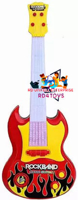 RD UNITELL ENTERPRISE Rockband Music Guitar – Wireless Controller for Ultimate Gaming Experience(Multicolor)