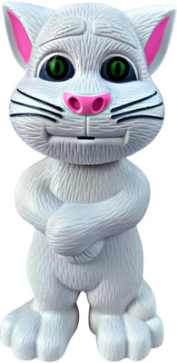 HK Toys Musical Intelligent Touching Talking Tom Cat with Wonderful Voice Recording(Multicolor)