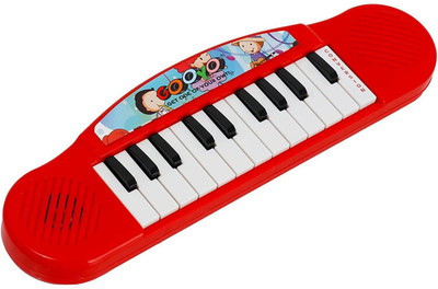 Toyporium Multi-Function Portable 22 Keyboard Piano Musical Toys for Kids (Pack Of 1) 008(Multicolor)