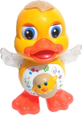 SNM97 Dancing Duck with Music Flashing Lights and Real Dancing Action_250(Yellow)