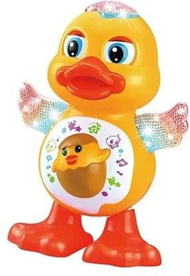 Esnapy Dancing Duck With Music, Flashing Lights and Real Dancing Action (Multicolor)(Multicolor)